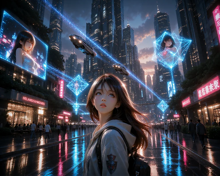 A Breathtaking, Atmospheric Sci-fi Cinematic Scene Serving A...