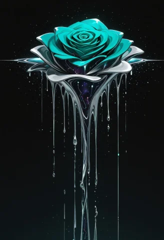 Masterpiece, Best Quality, Abstract, Abstract Art, Illustrat... — Stable Diffusion AI Prompt: (masterpiece), best quality, abstract, abstract art, illustration, anime, teal a...