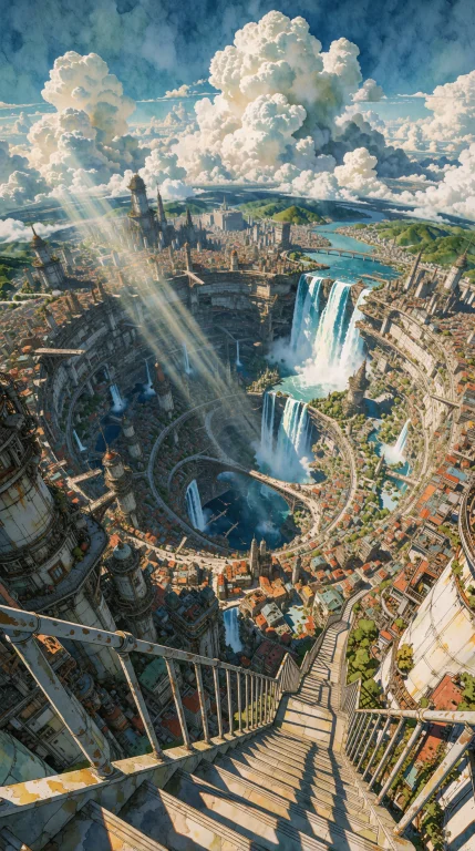 Supergroundview, A Vertiginous, High-angle View Plunges Into...