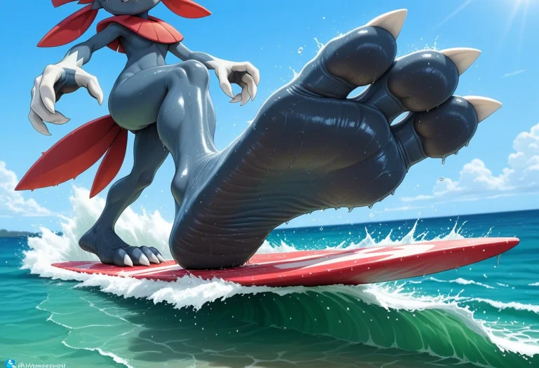 Masterpiece, Best Quality, Weavilepokemon, Solo, No Humans,...