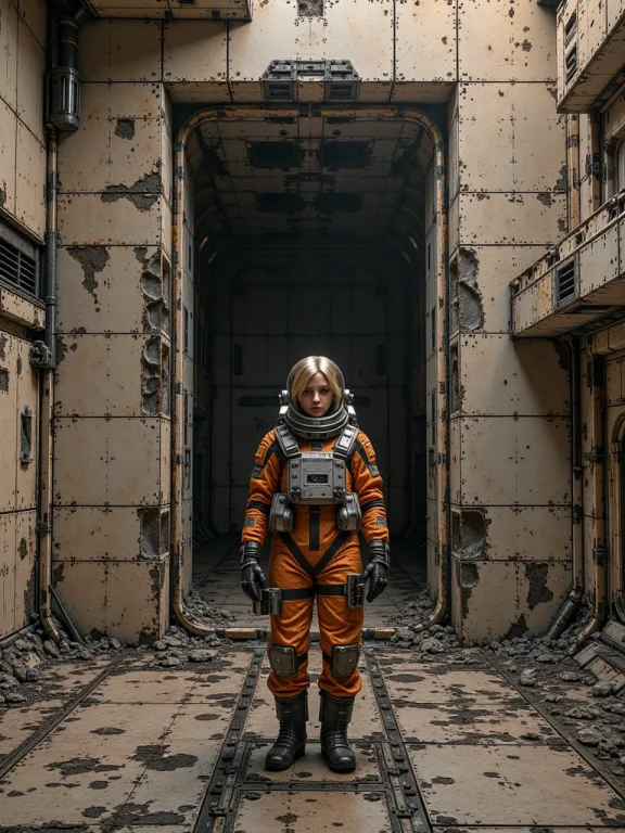 Hasc, Hidden Abandoned Space-station Courtyard, Close-up Fro...
