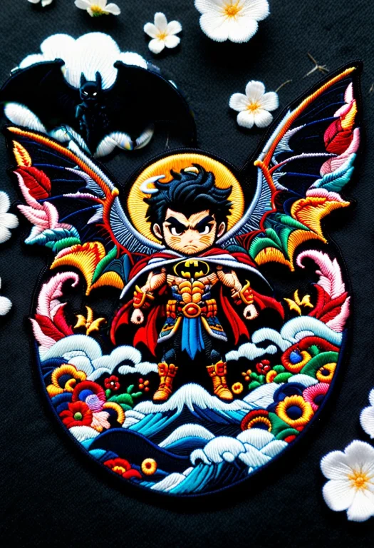 Made Ofral-embroideredpatch, Its Body, Wings And Legsglass S...