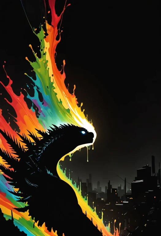 Score9, Score8up, Score7up, Score6up, Godzilla. Glowing Eyes...