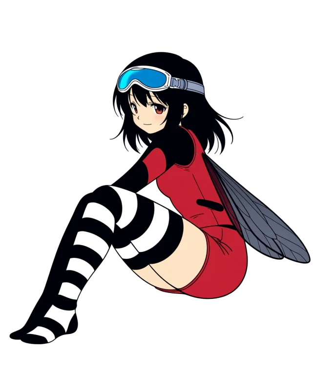Anime Colorings, Flat Color, Aedes, Woman, Solo, Full Body,...