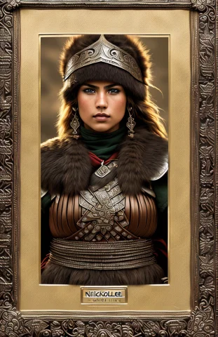 Photograph Of Nickole Tkchar Warrior, Highly Detailed, Award... — Stable Diffusion AI Prompt: photograph of (((Nickole))) tk_char warrior, highly detailed, award winning imag...