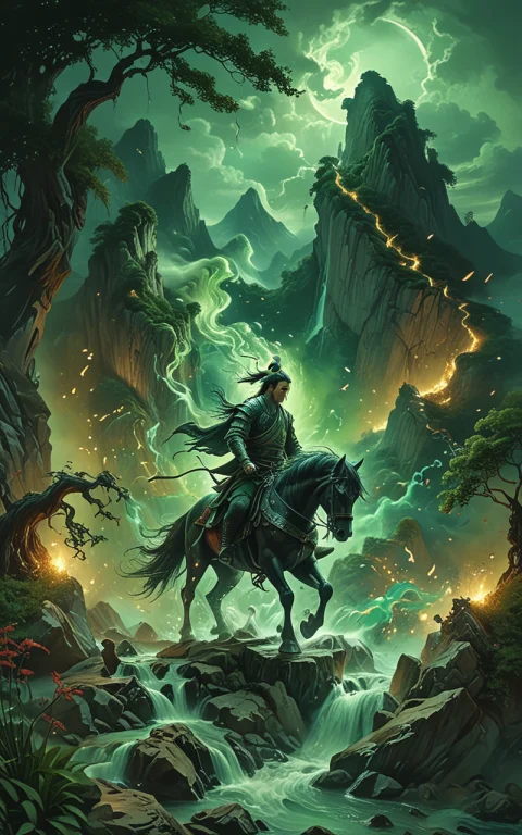 Wuxia1.5,surrealism1.5,epic Composition,stunning Intricate D...