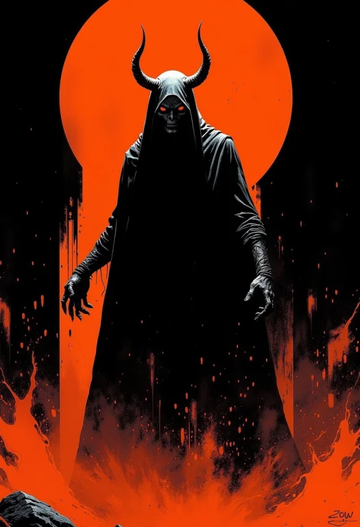 Styled By Katsuhiro Otomo, Dark Orange True Evil. Necronomec...