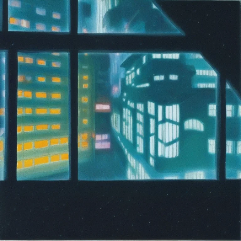 A Rain-slick Neon Alley In A Dense Metropolis, Graphic Novel...