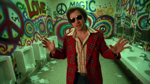 Stable Diffusion Prompt Example — Stable Diffusion AI Prompt: frandlthng1998, A man in a red plaid jacket and striped shirt, wearing sunglasse...