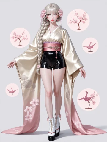 Masterpiece, Best Quality, Score9, Score8up, Jamesjean1.45,... — Stable Diffusion AI Prompt: masterpiece, best quality, score_9, score_8_up, [@James_Jean:1.45], solo sexy ad...