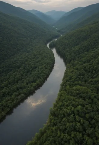 Almost Heaven, West Virginia Blue Ridge Mountains, Shenandoa... — SDXL AI Prompt: Almost heaven, West Virginia Blue Ridge Mountains, Shenandoah River Life is old...