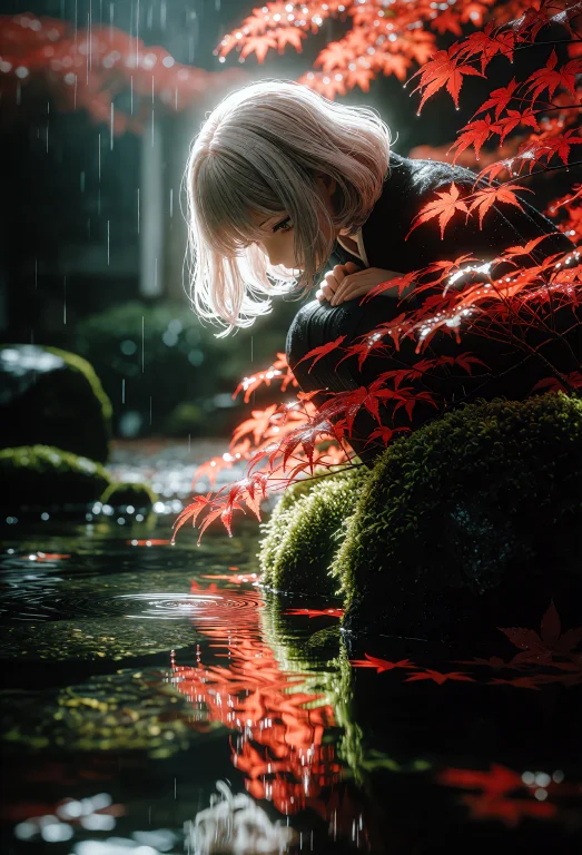 Zidiusart, A 2.5d Anime Style Visual Captures A Beautiful Yo...