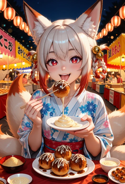 H4nabi, Red Eyes,  Pupils, Short Hair, Braided Hair Rings, H...