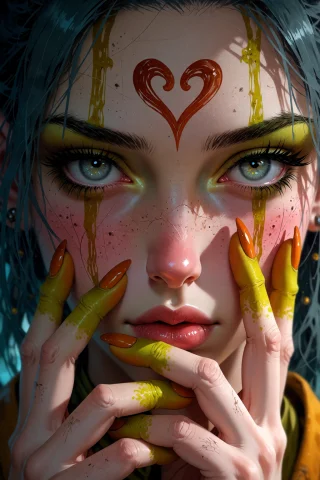 , A Heart 1jane Kingston Wiped A Mixture Of Grit And Perspir... — Stable Diffusion AI Prompt: , a heart "1Jane Kingston wiped a mixture of grit and perspiration from her brow...
