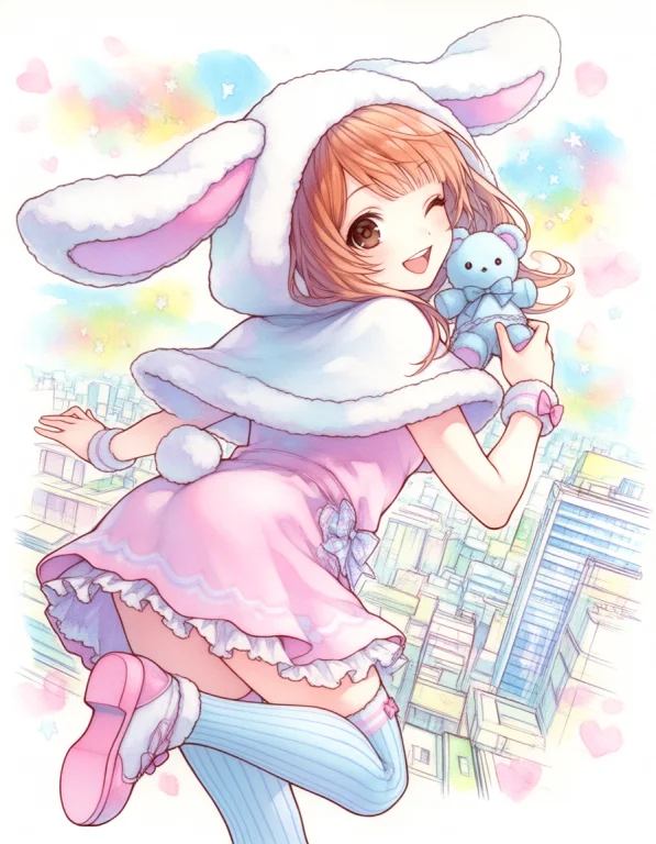 Dark Circle Pupils, Human Ears, High Quality, Detailed, Yume...