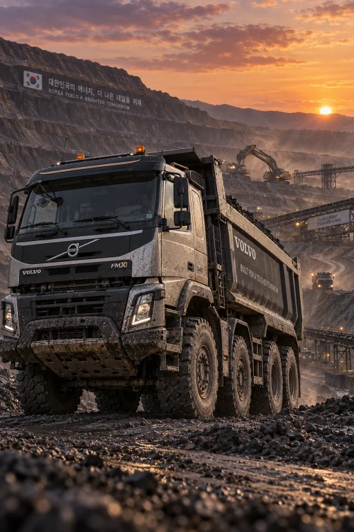Subject A Massive, Heavy-duty Silver Mining Truck, Specifica...