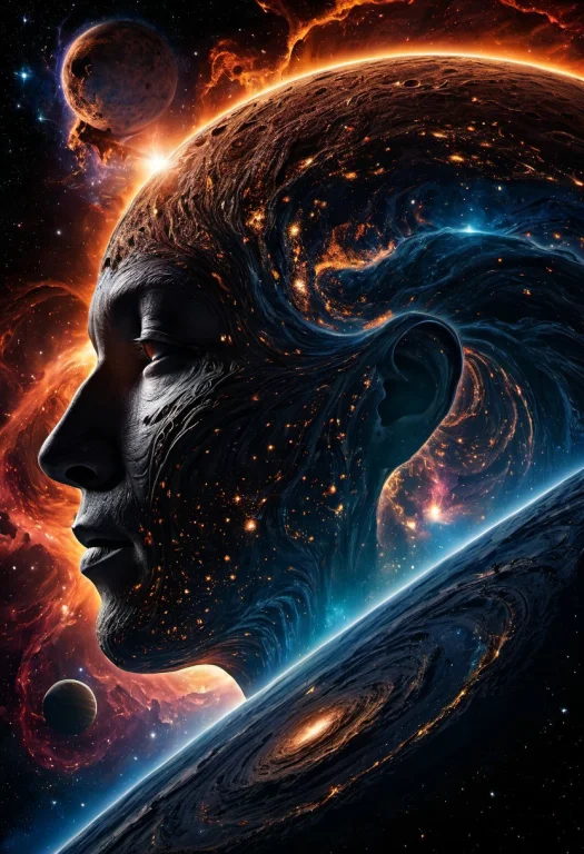 In The Vast Emptiness Of The Interstellar Void,two Omnipoten...