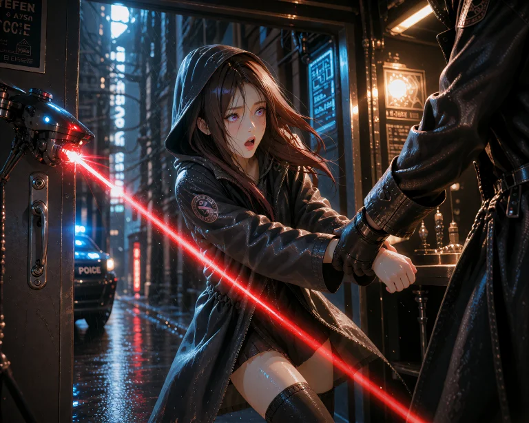 A Heart-pounding, High-suspense Cinematic Cyberpunk Action S...