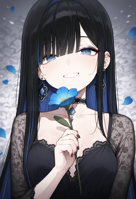Masterpiece,best Quality,amazing Quality, 1girl, Flower, Sol...