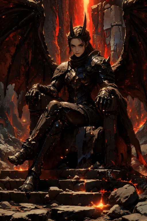 Anime Style, Anime Art. From A Low, Upward-facing Full-body...