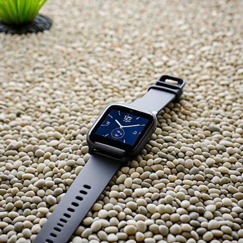 Loratech3zengravelv10.80, Techzengravel, A Smartwatch On Car... — SDXL AI Prompt: , techzengravel, a smartwatch on carefully raked zen garden gravel, soft even na...