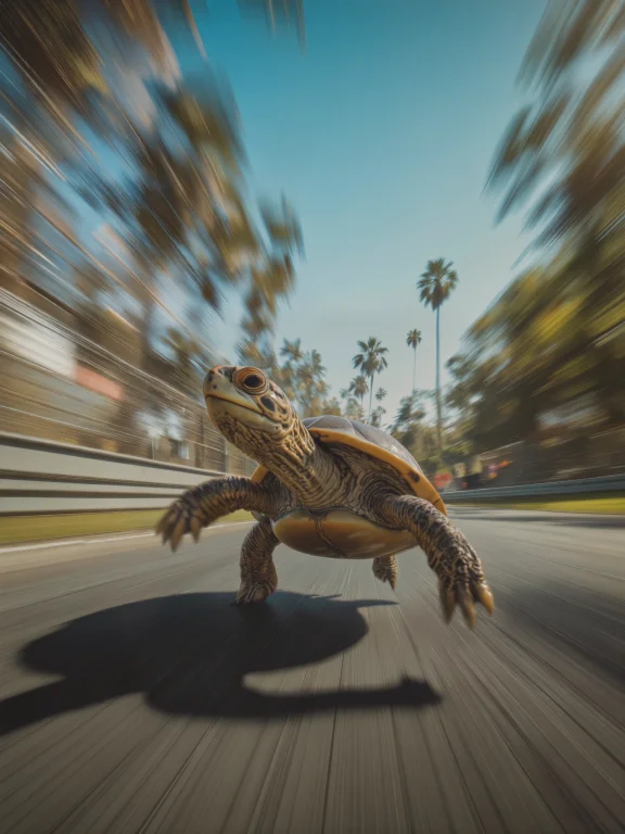Highly Detailed And Accurate Photograph Of A Galapagos Turtl...