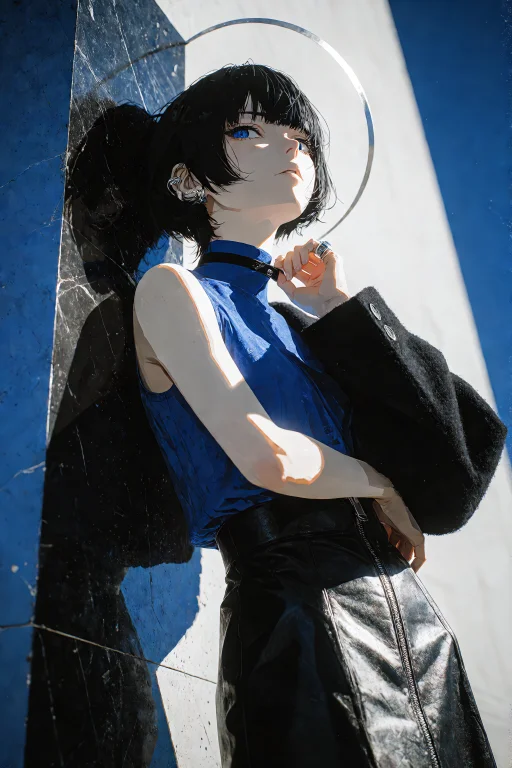 Zidiusart, Velnari, , Anime-style, Half-body Portrait Of A S...
