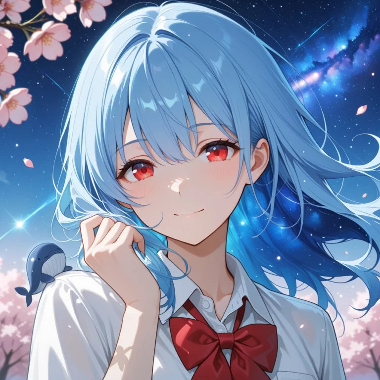 Masterpiece, Best Quality, Highres, Cute Blue Whale, Chibi,...