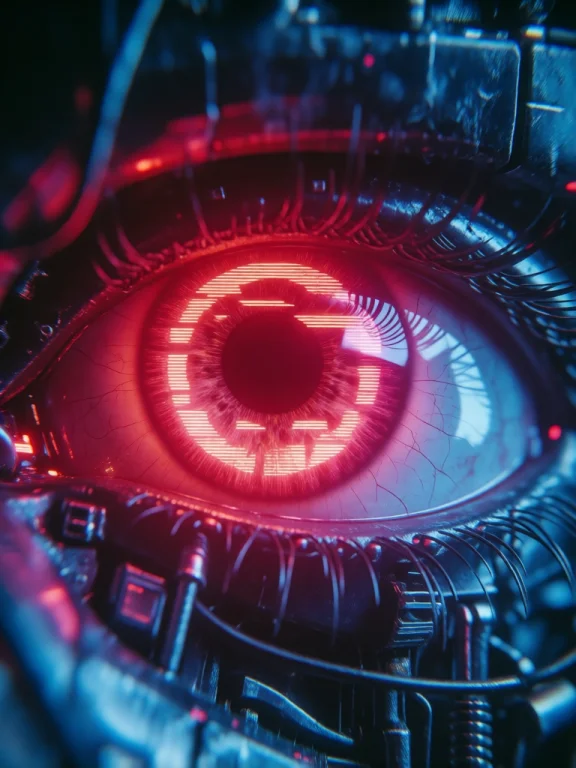 This Is A Digital Artwork Depicting A Futuristic, Highly Det...