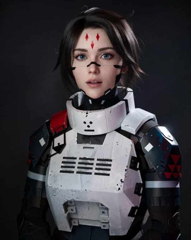 Klbr Replika, Editorial Studio Portrait, Medium Format Digit...