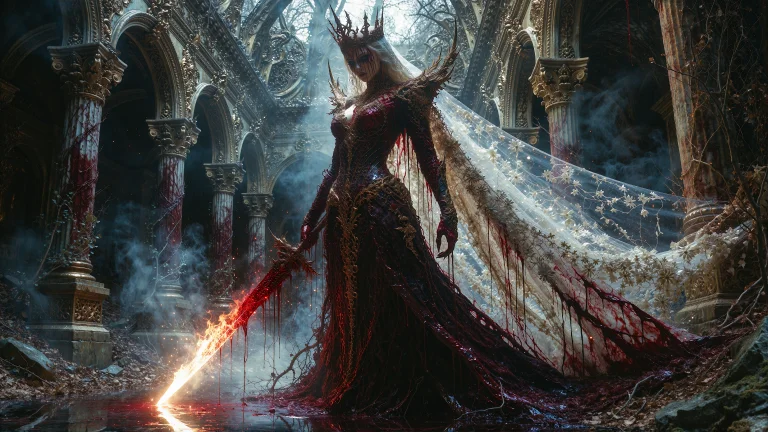 The Devastating Repercussions Of Arcane Conflict, Depicted T...