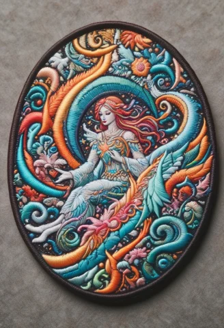 Ral-embroideredpatchc ,.embroidered Patch Of, Fantasy , Magi... — SDXL AI Prompt: ral-embroideredpatchc ,.embroidered patch of, fantasy , magic , ethereal , dream...