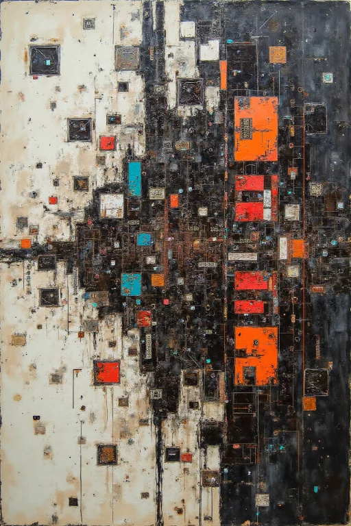 Yfg-sm0rg, Yfg-zaat, Fragmented Abstract Art Of Digital Disi...