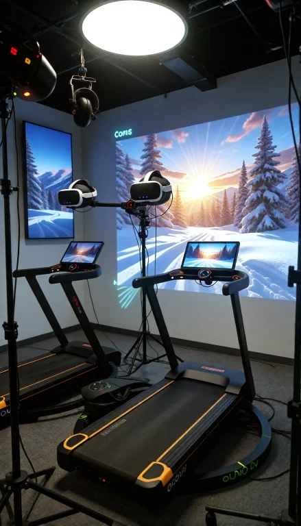 Virtual Reality Chamber, Immersive Environment With Motion-c...