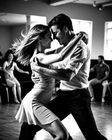 A Couple Dancing Closely Together Lorakineticv12 — SDXL AI Prompt: A couple dancing closely together 
