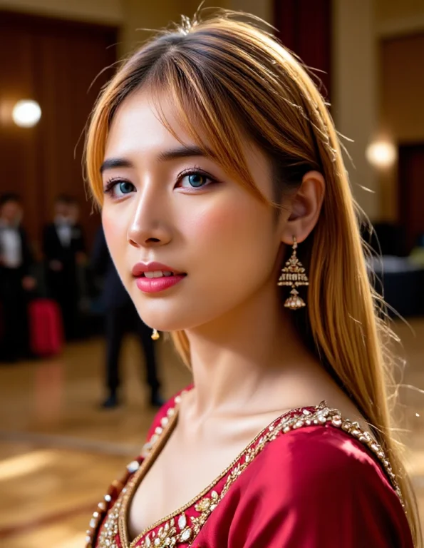 Ultra-realistic Sfw Photography, Solo Headshot Of A Woman Wi...