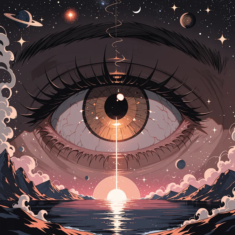 Close-up, Eye Focus, All Seeing Eye, Eyeball, Eyelashes, Bro...