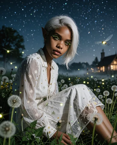 Rlybriana, Black Woman. An Ultra-realistic Photograph Captur... — Stable Diffusion AI Prompt: rlybriana, black woman. An ultra-realistic photograph capturing a young dark-ski...