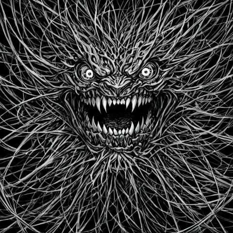 So Very Very Many Teeth — Stable Diffusion AI Prompt: so very very many teeth