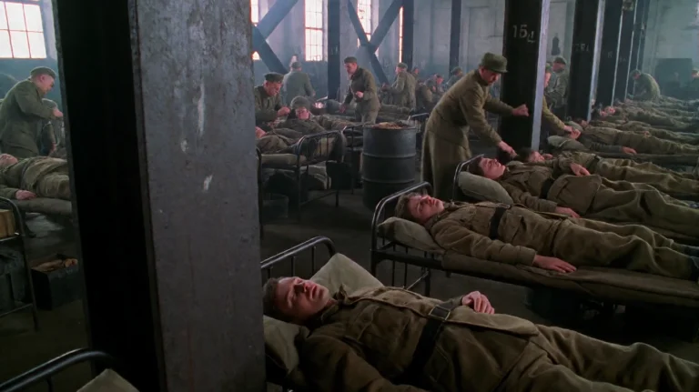 Enmyatgts2001, Wounded Soldiers Lie On Makeshift Beds In A C...