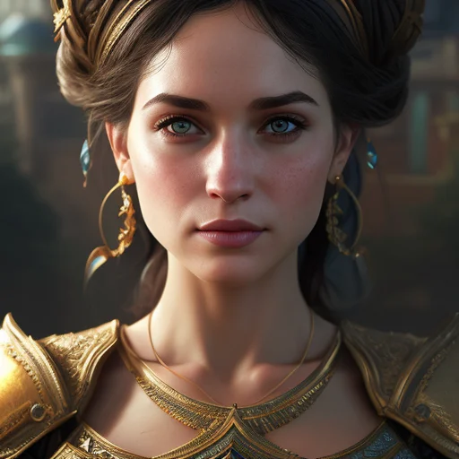Princess, Detailed Portrait, Hyperdetailed, Detailed Faces,...
