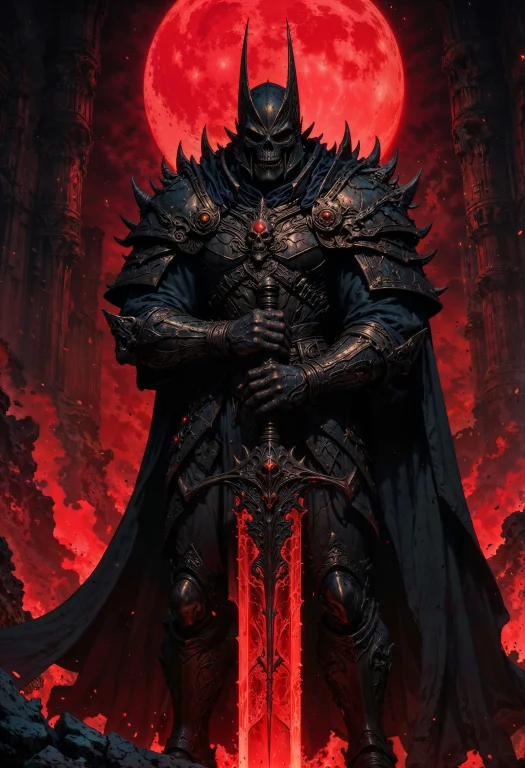 A Dark, Fantasy-themed Style. The Layout Is Vertical, Domina...