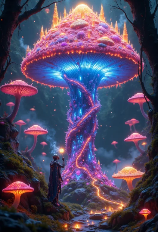 Aidmamj6.1, Aidmaimageupgrader, A Surreal And Vibrant Fantas...