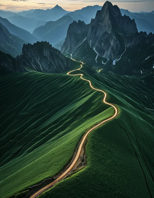 The Light Of The Mountain  Far Off And Leagues Below, A Cont...