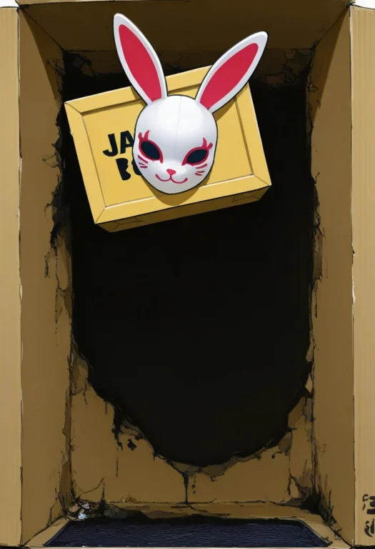 Masterpiece, Best Quality,solo,1girl,rabbit Mask,covered Fac...
