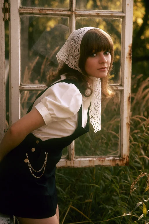 Privatemag, A Young Woman With Brown Hair And Bangs Leans Fo...