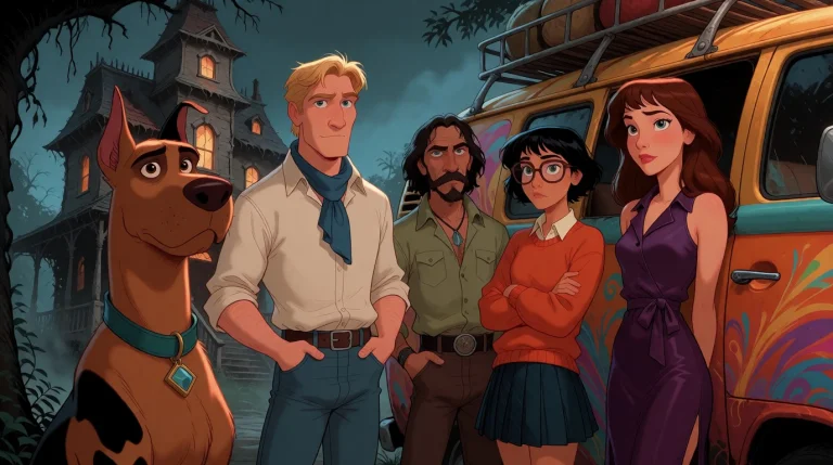An Anthropomorphic Great Dane, Plus A Clean-clut Blonde Man...