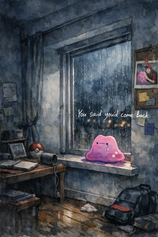 Chciabym Poprawi Ten Obraz Z Pokemon Ditto, Ktry Jest Smutny...