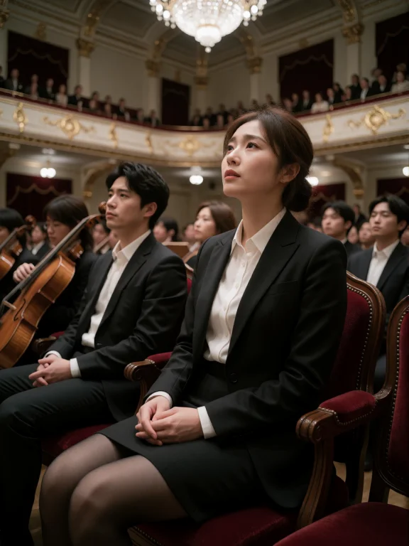 Cinematic, Ultra-realistic Photo, Classical Concert Evening...