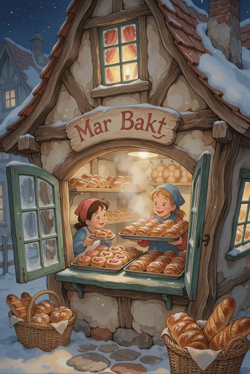 Traditional Media, A Cheerful Fairytale Bakery Built Inside...